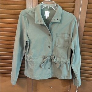 |NWT Lauren Conrad Olive Utility Jacket